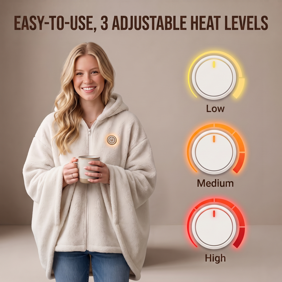 Cozy Babe Portable Heated Blanket